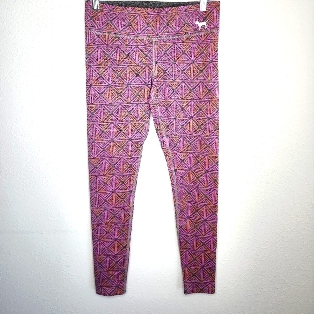 Victoria's Secret PINK Yoga Leggings Geometric Small